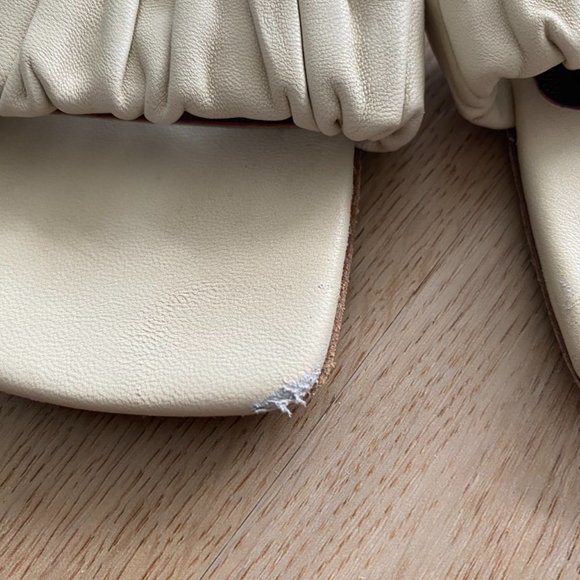 Staud Off-White Heeled Sandals - Picture 7 of 9